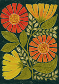 Vibrant Orange And Yellow Flowers