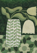 Moderne grøn tulipan