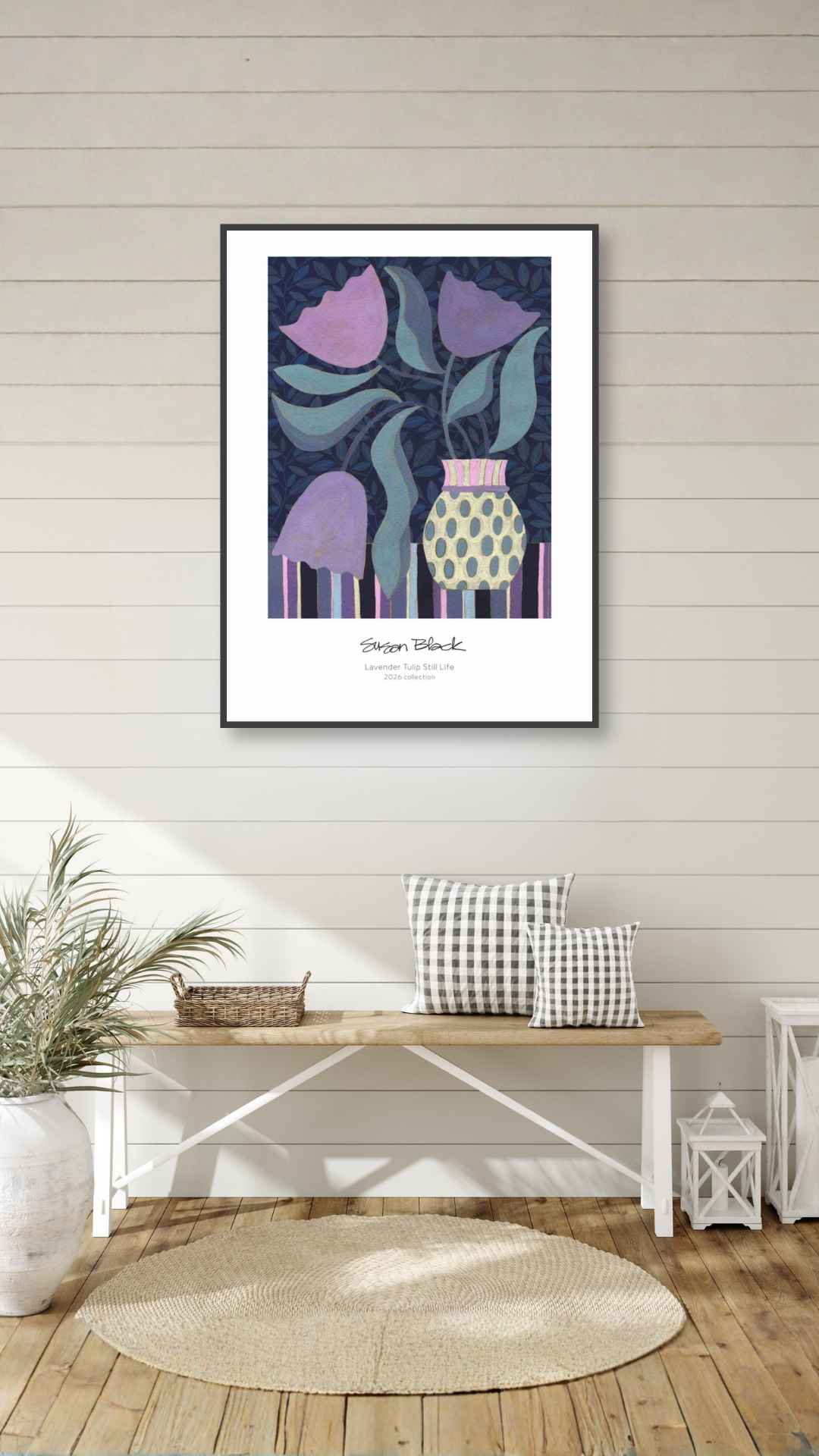 Lavendelfarvede tulipaner