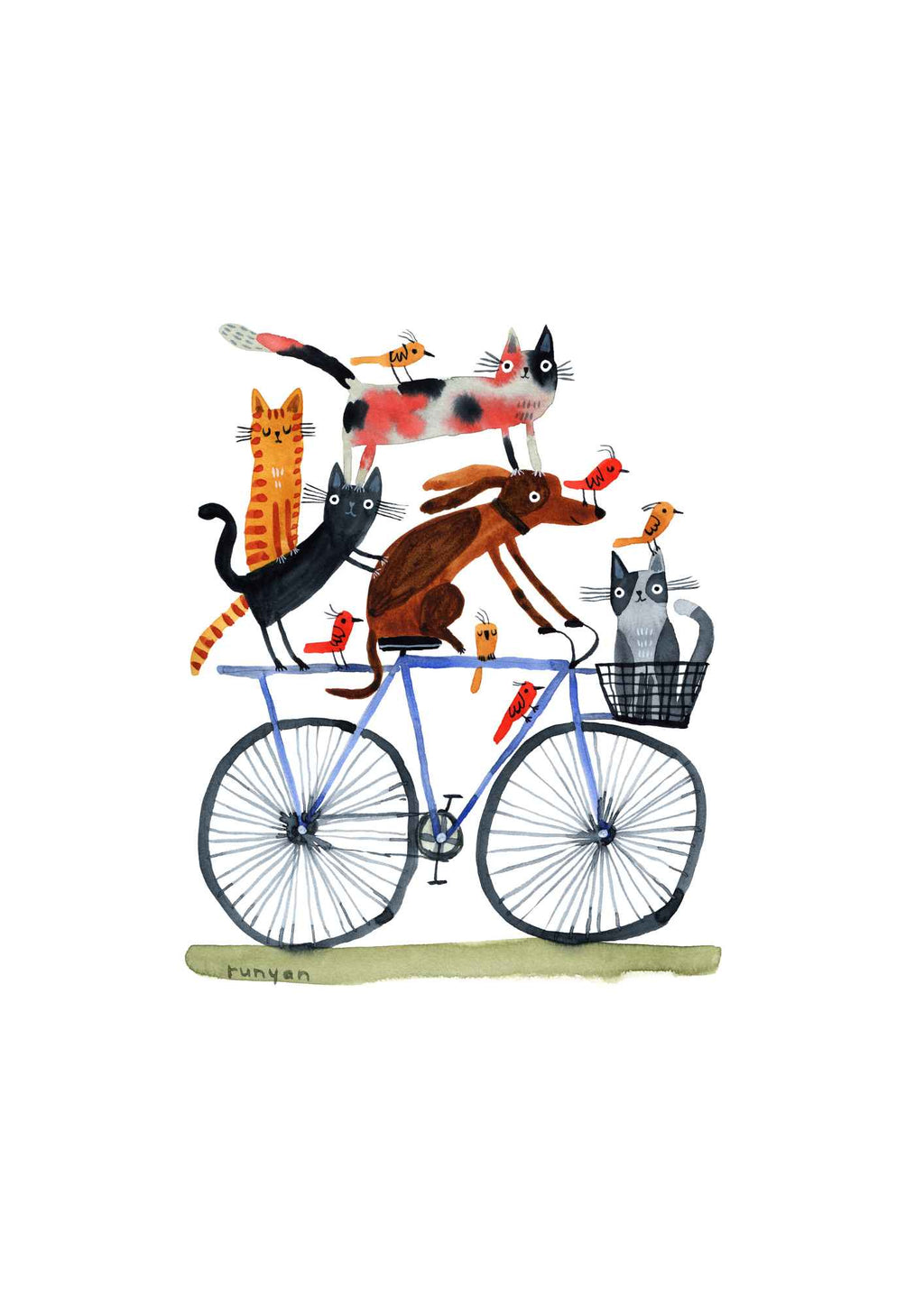 Cykel med dyr