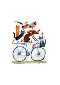 Cykel med dyr