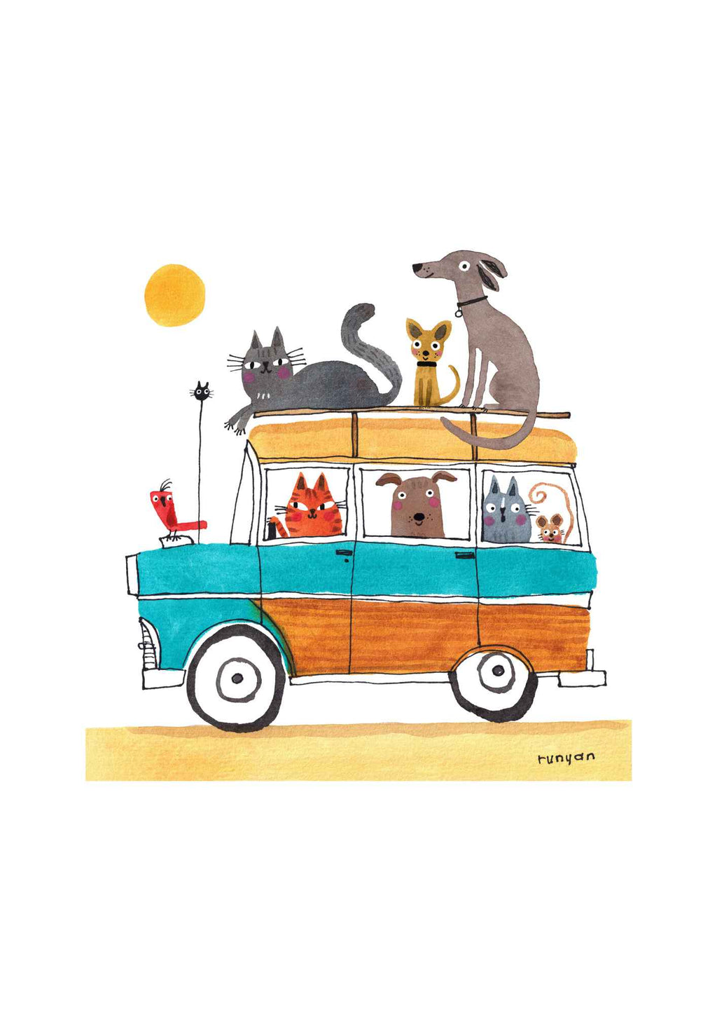 Køretur med dyr