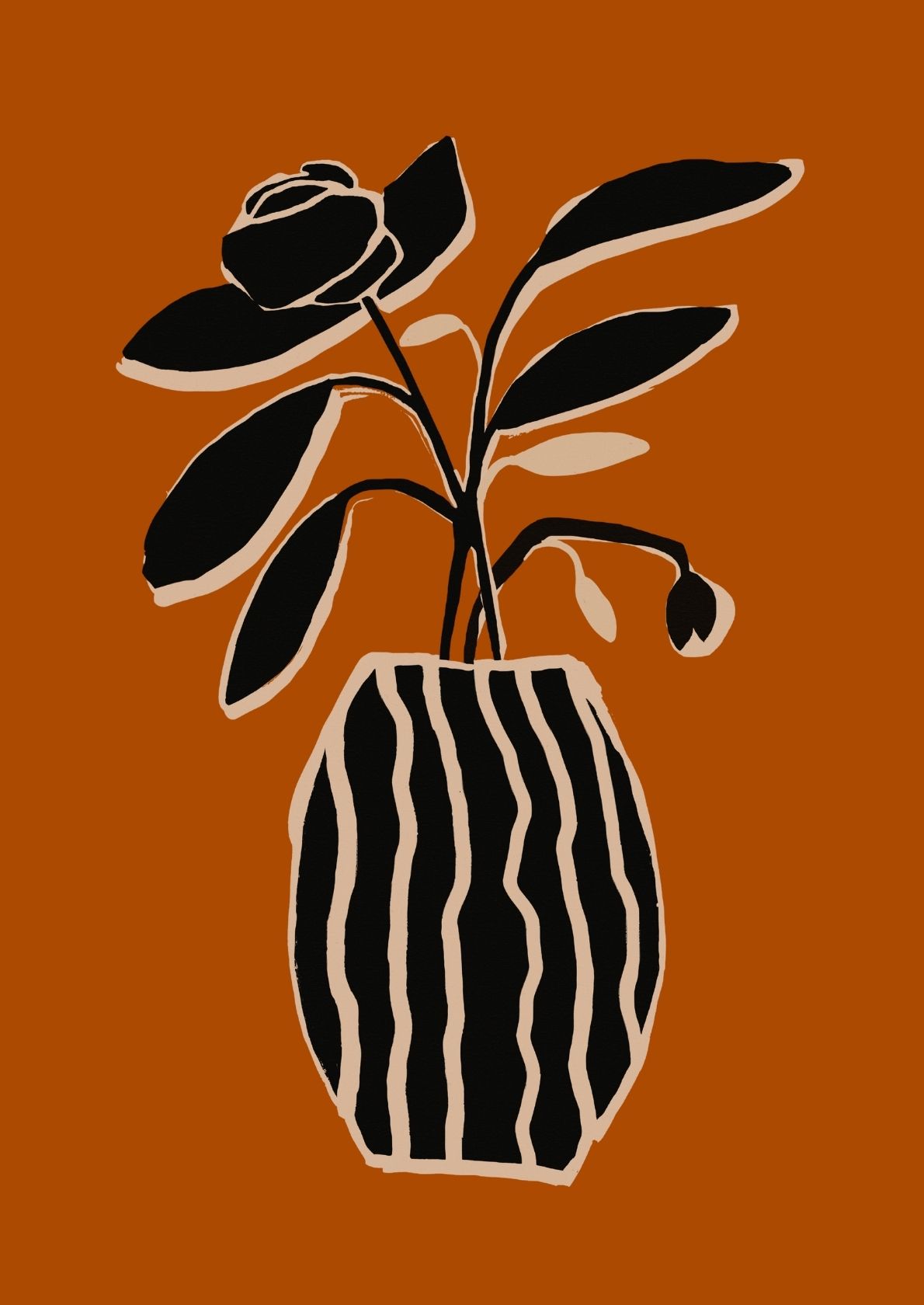 Blomst i vase
