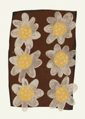 Blomsterplakat med margueritter