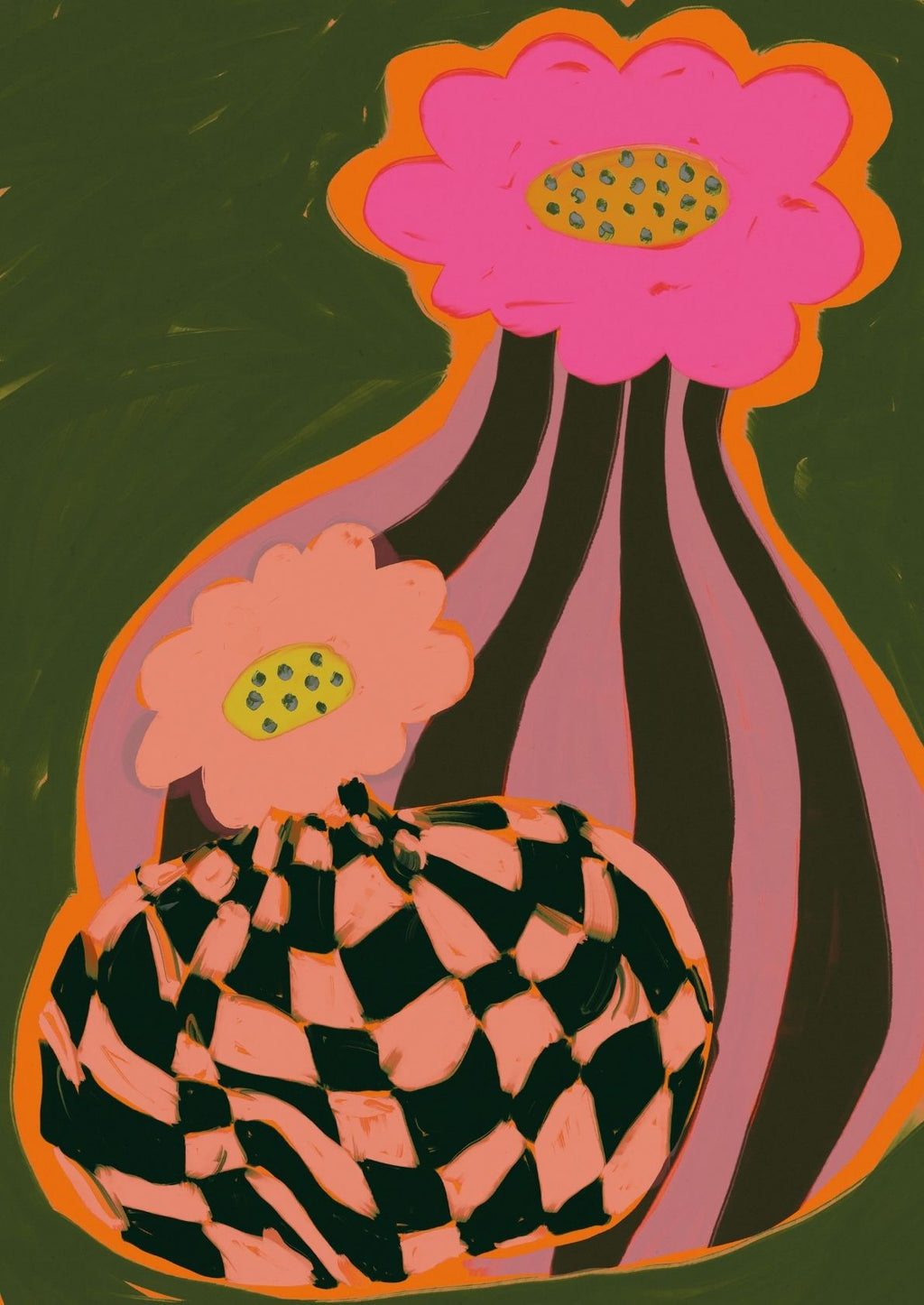 Blomster i vase