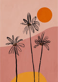Blomster med sol
