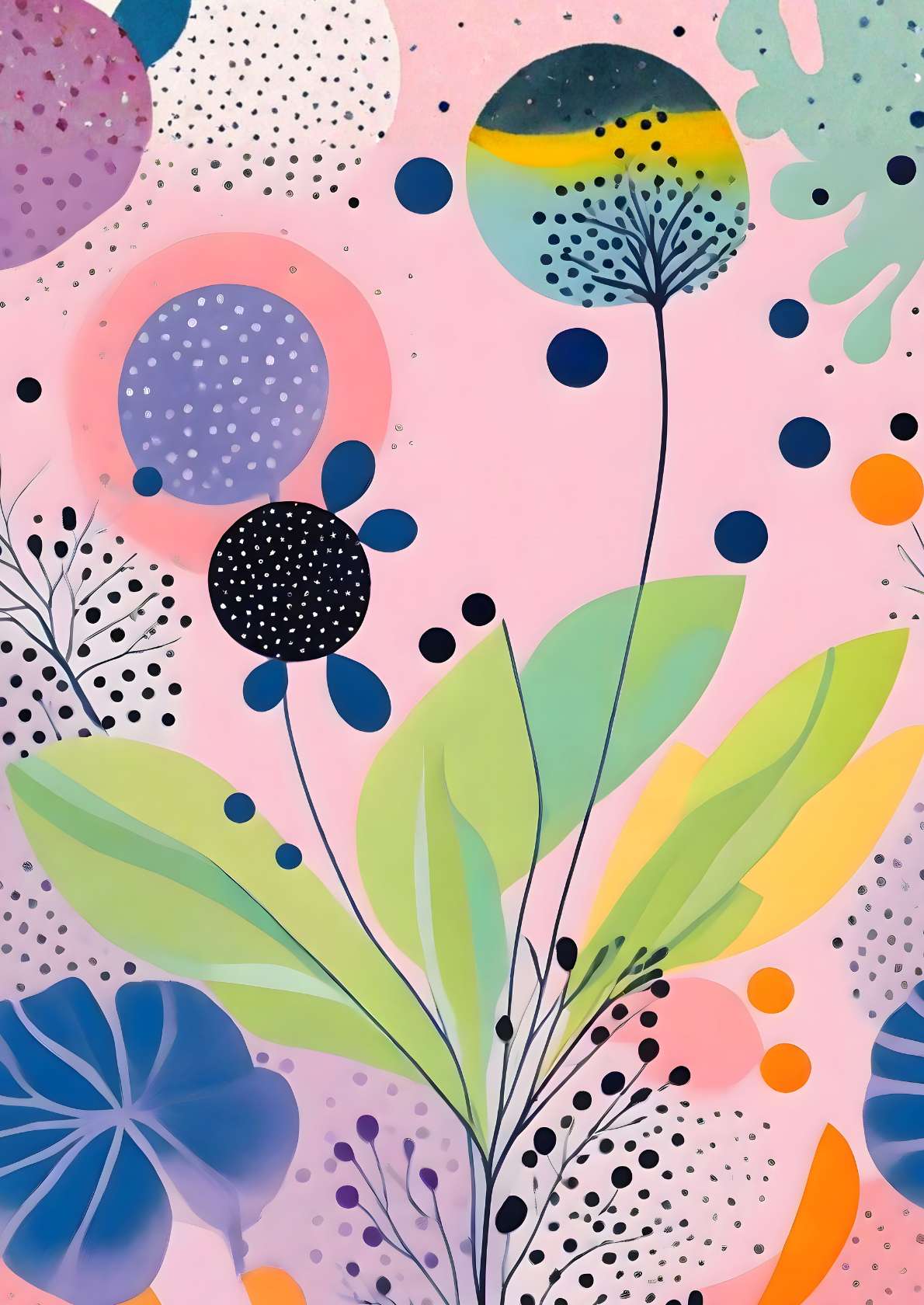 Fantasi blomster