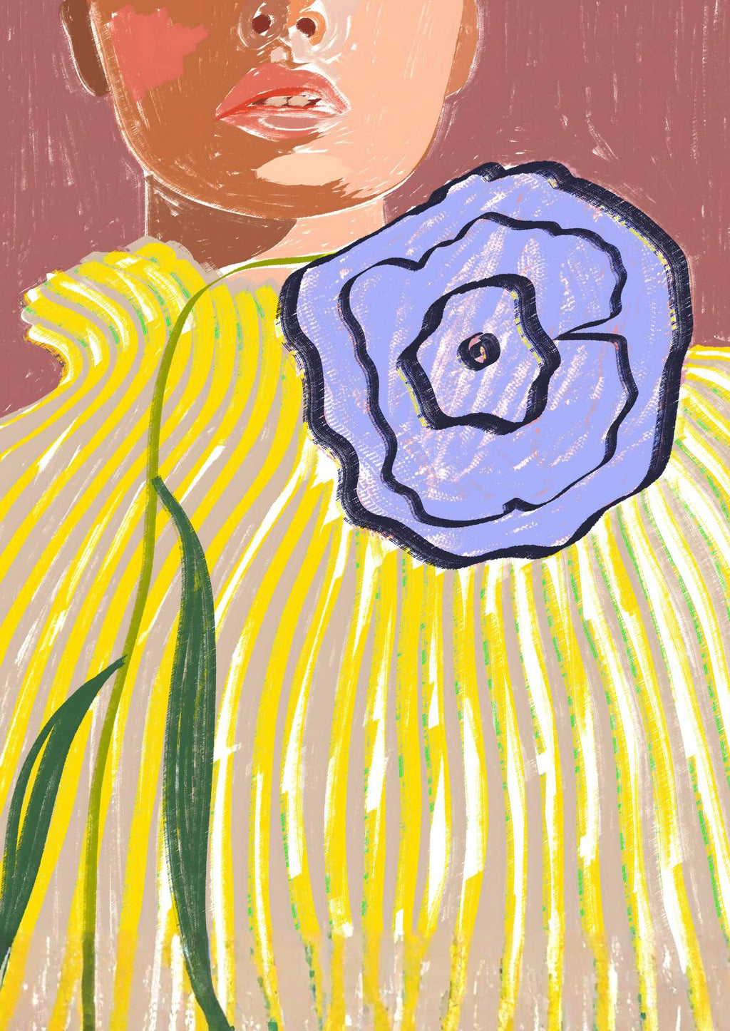 Blomst og Skjorte