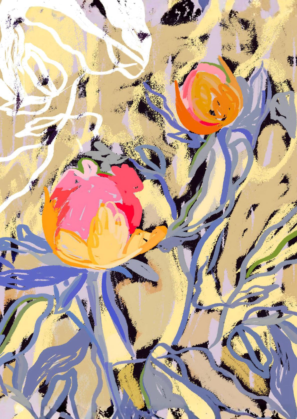 Blomsterplakat