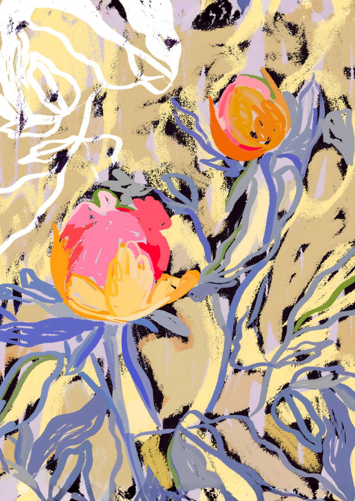 Blomsterplakat