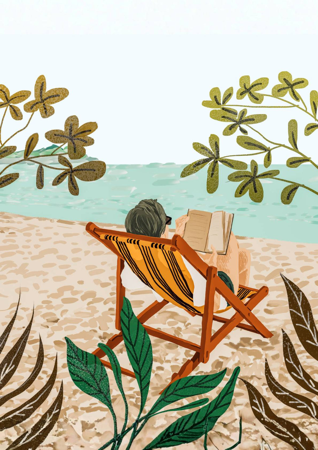 Læser ved Strand