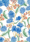 Blå blomster
