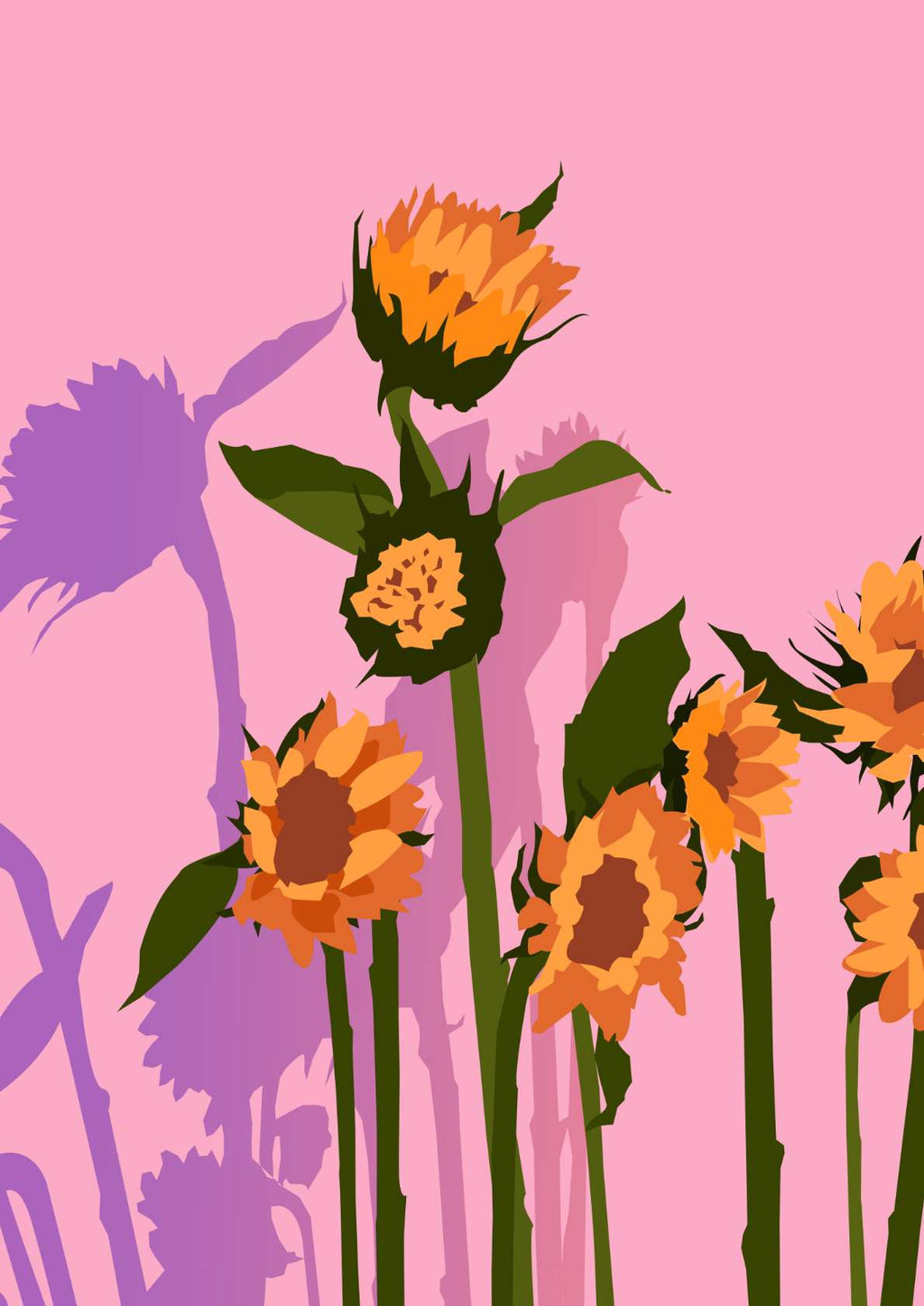 Solhætter Blomster