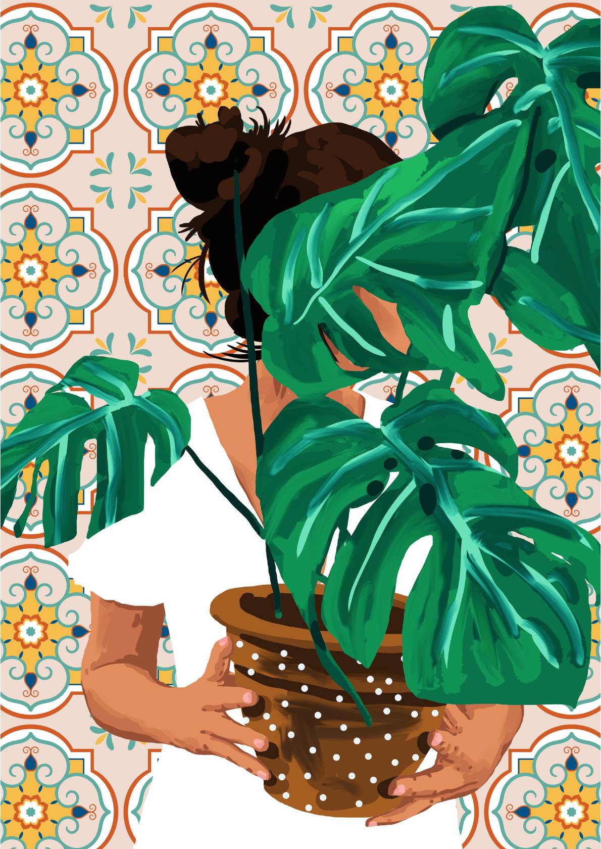 Monstera Plakat