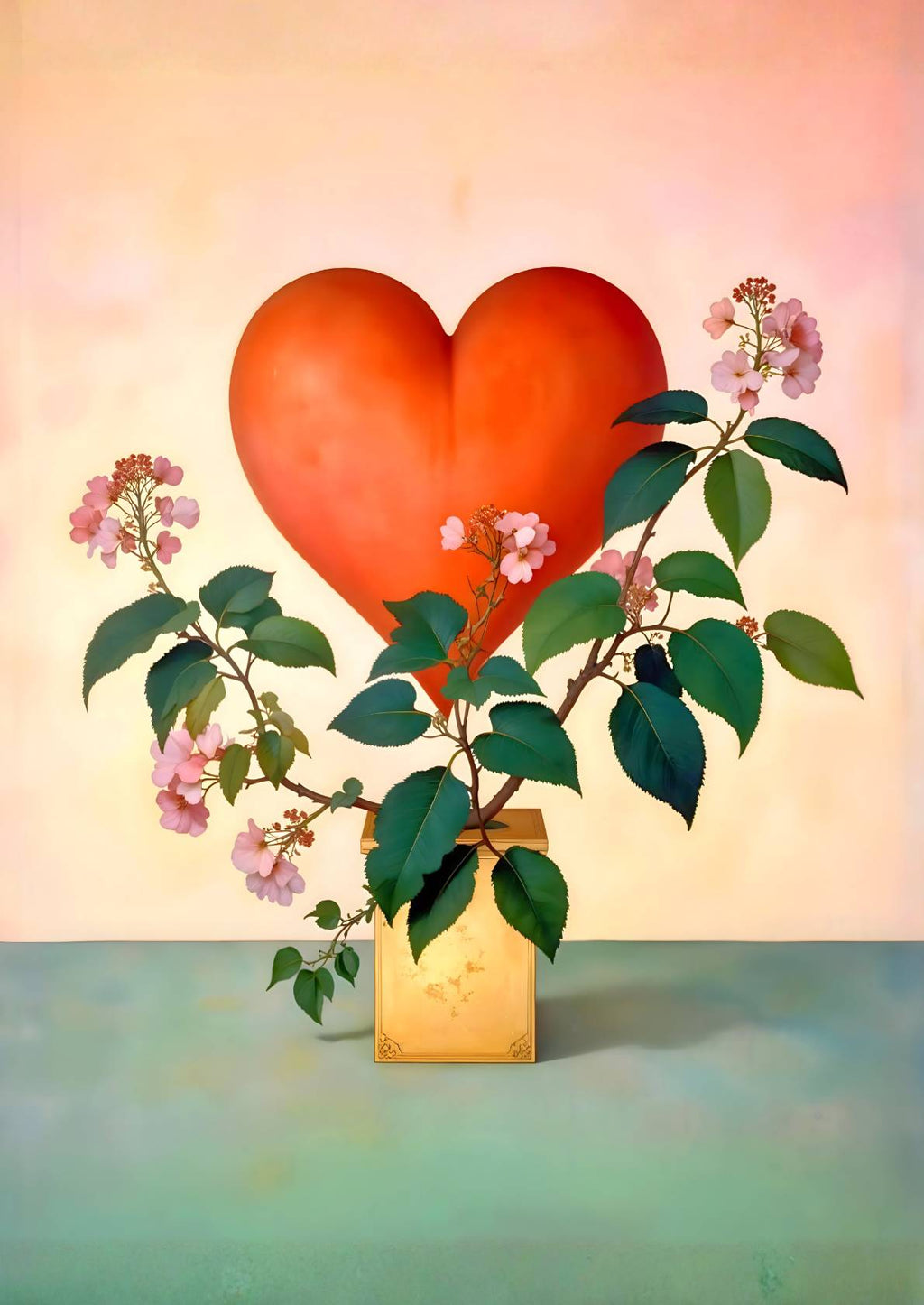 Hjerte og Blomster