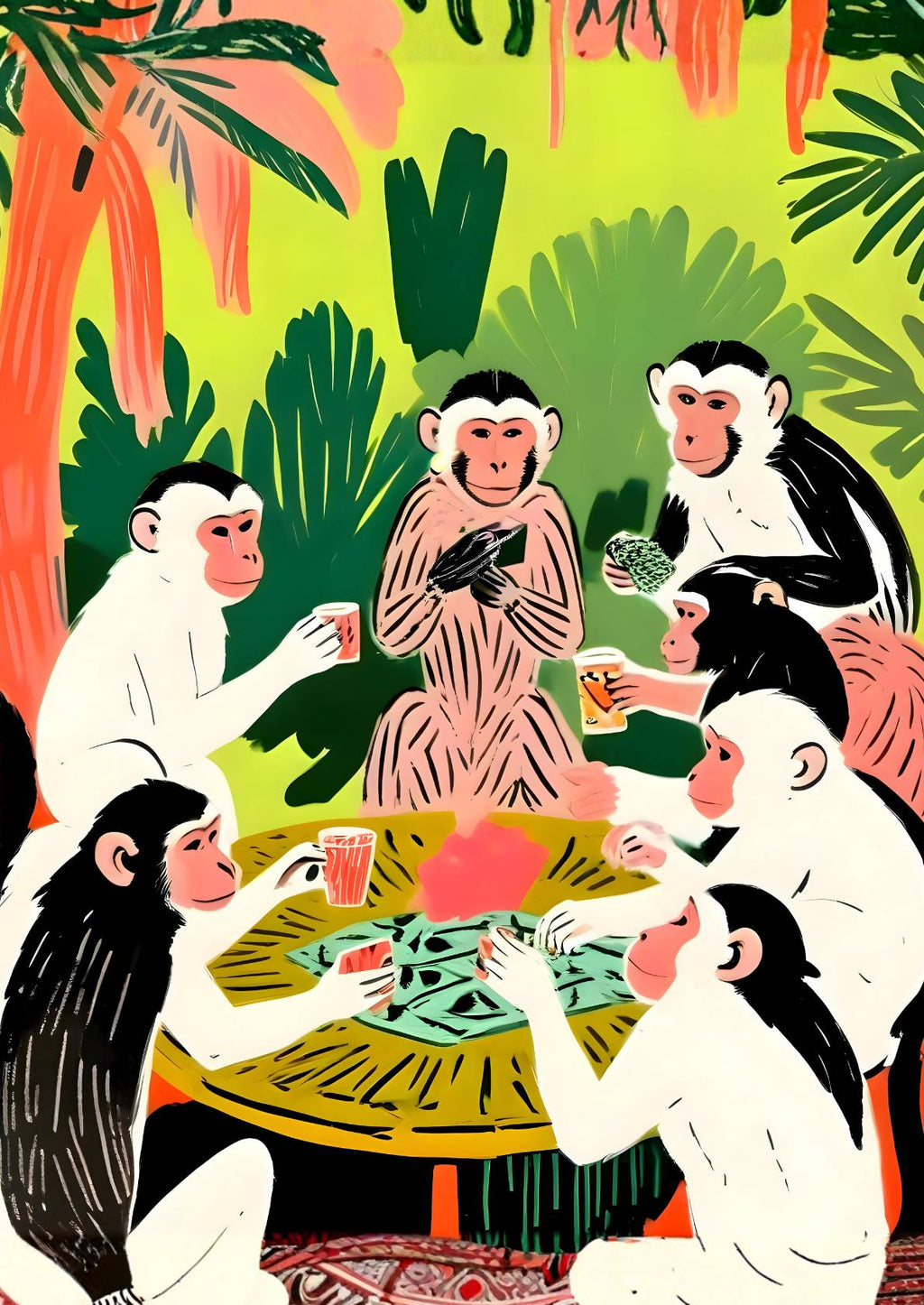 Abstrakt Monkeys