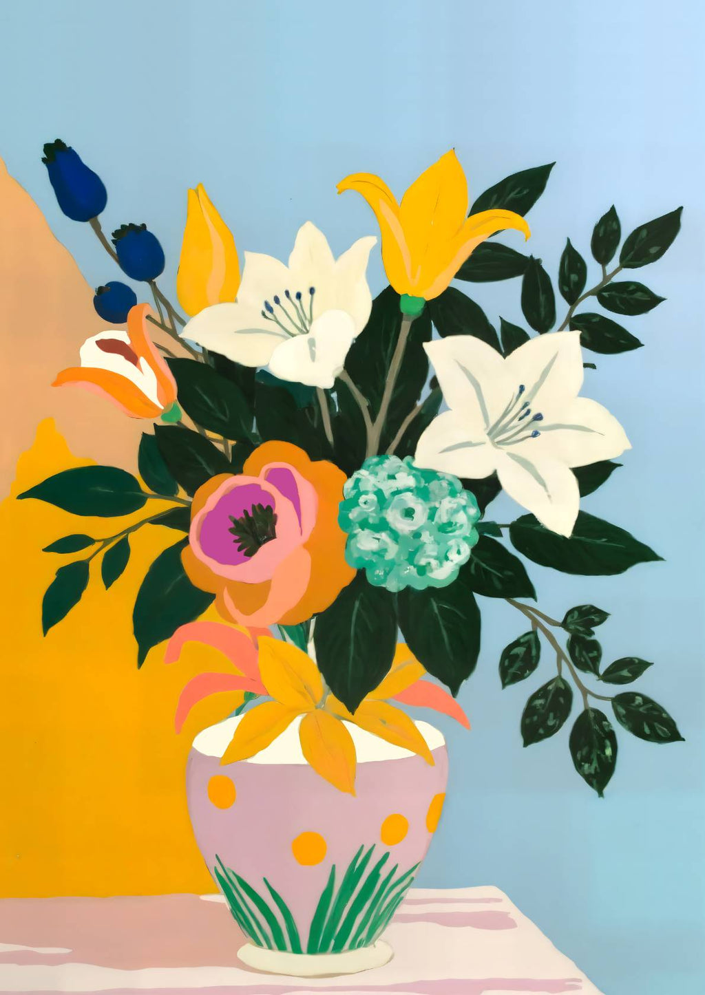 Blomster i Vase