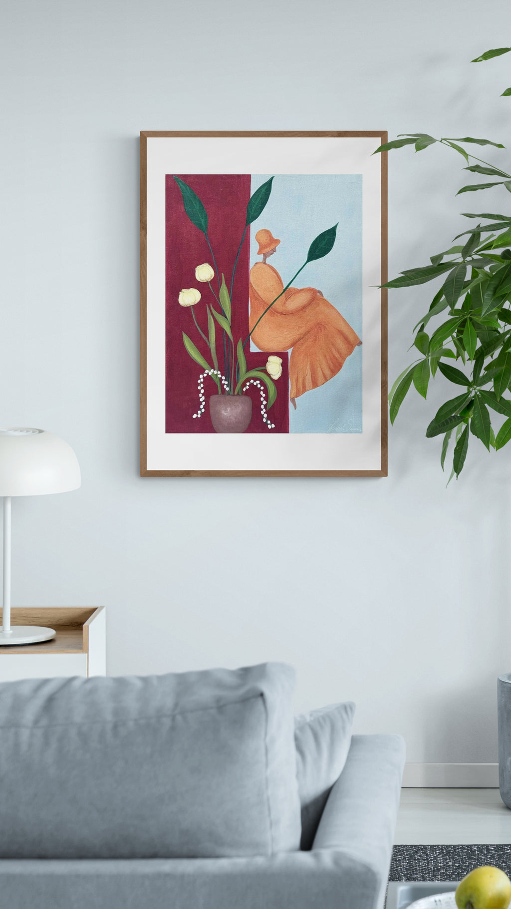 A cozy day among the scent of flowers II