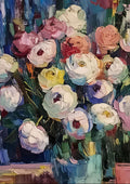 Vibrerende blomsterbuket