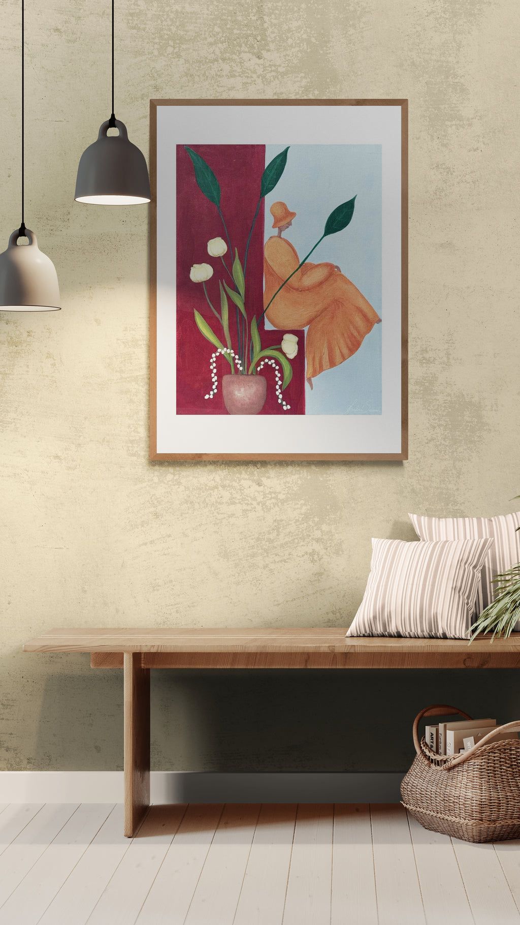 A cozy day among the scent of flowers II