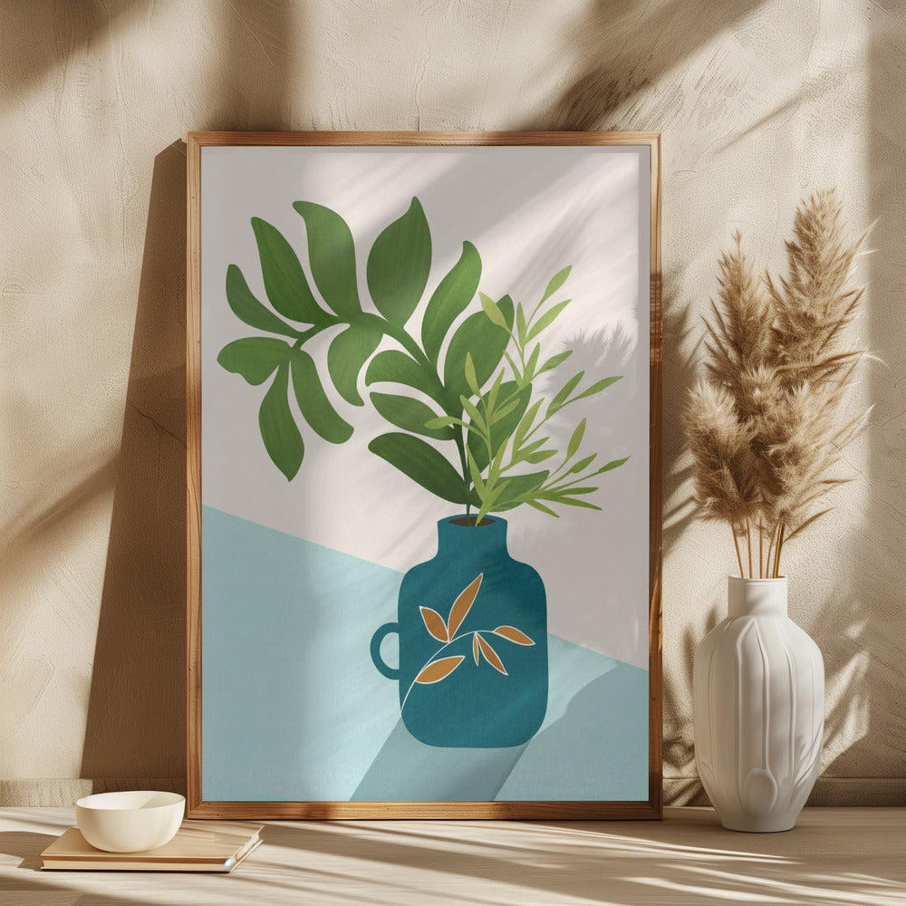 Plante i Vase
