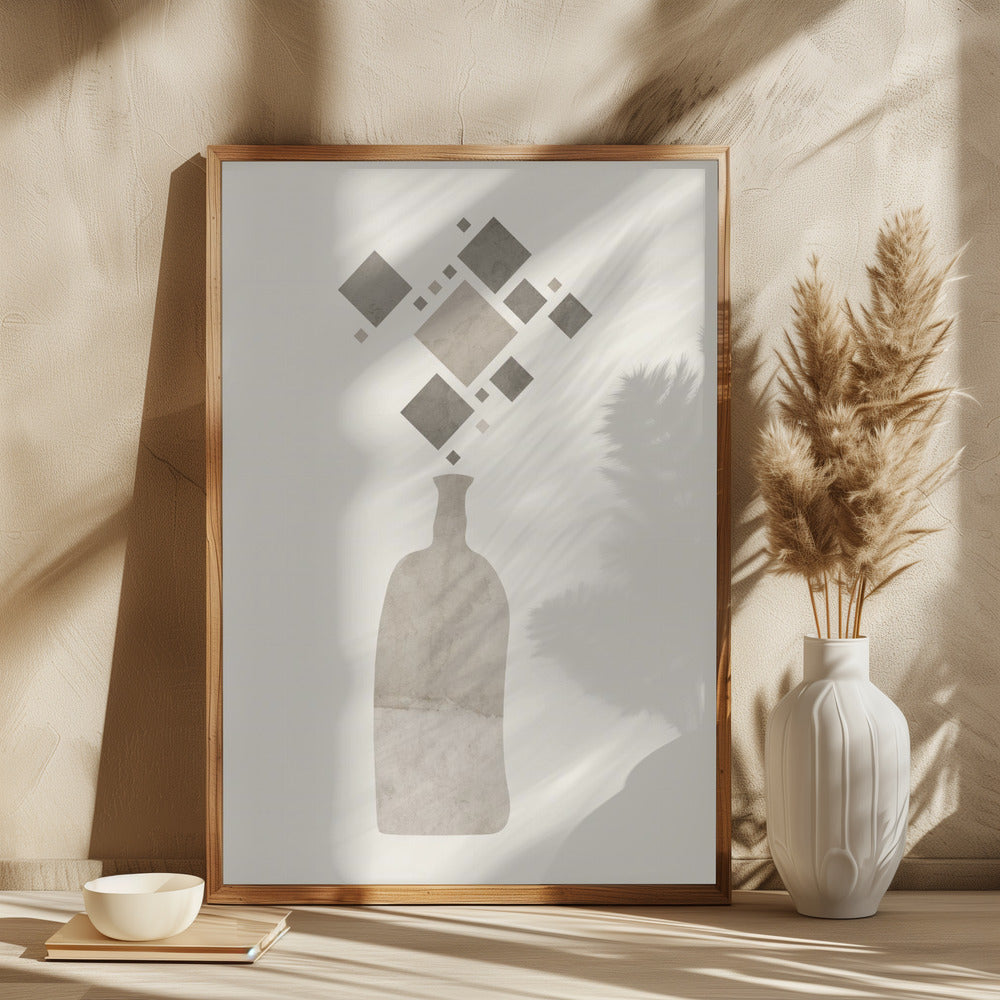 Farverig abstraktion