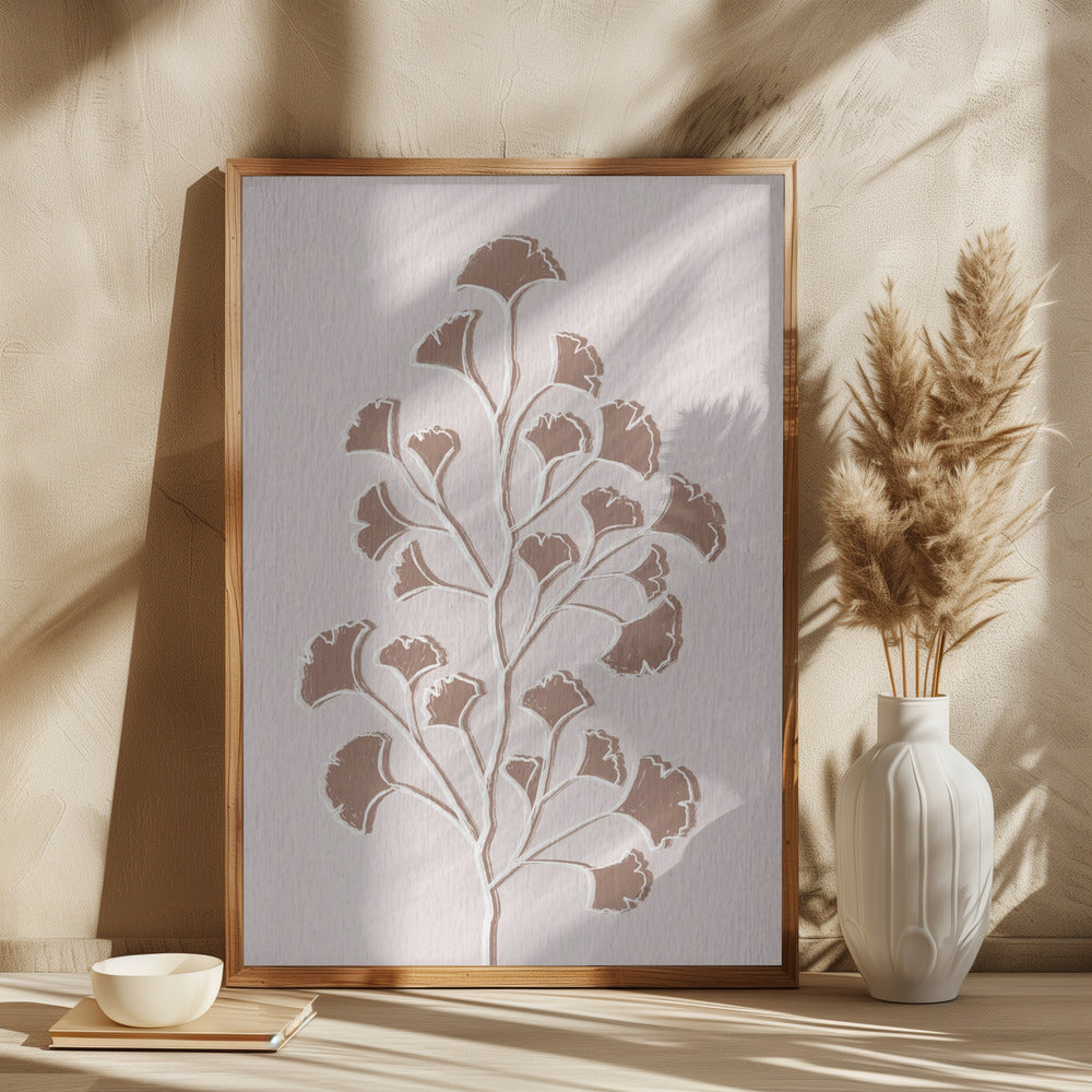 Blomster i bløde nuancer