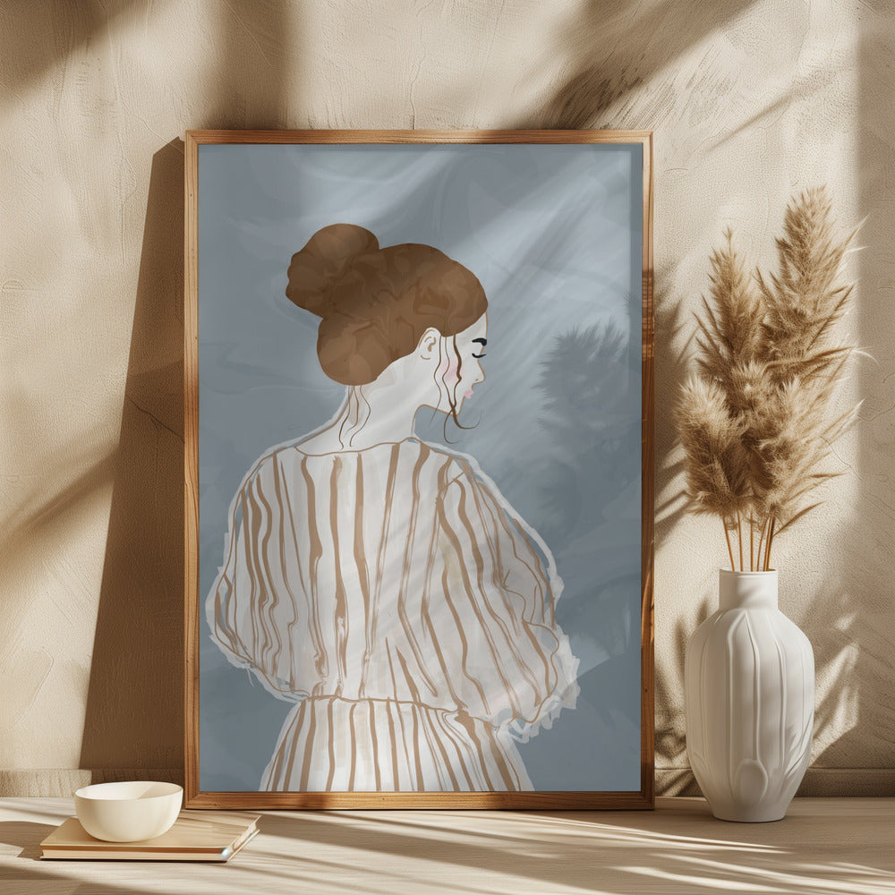 Woman Blue