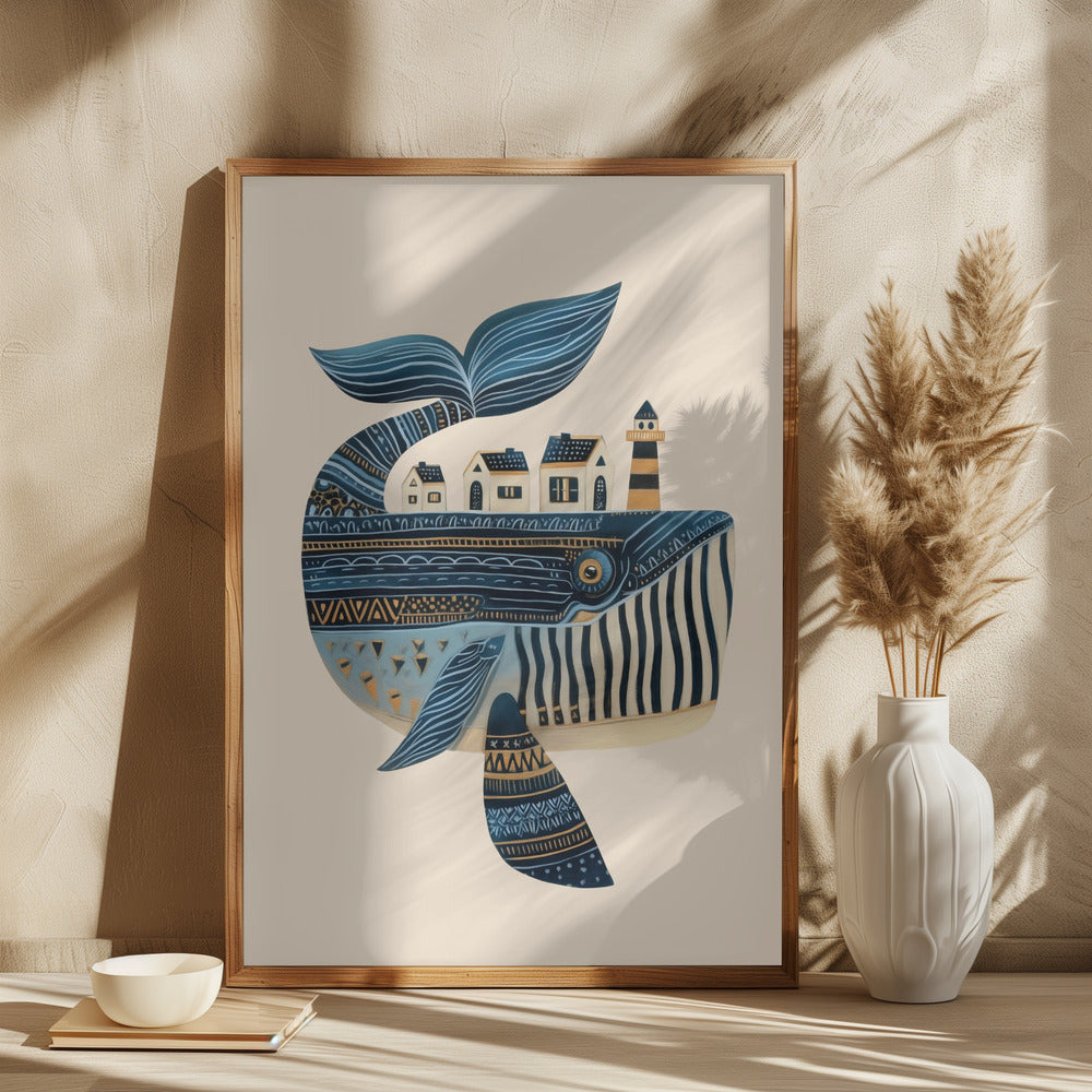 Hval med hus