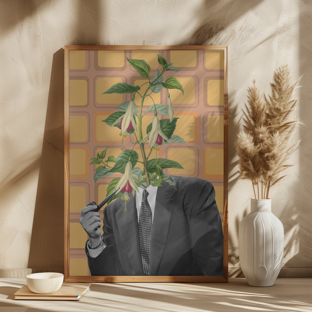 Fuchsia i frakkemotiv