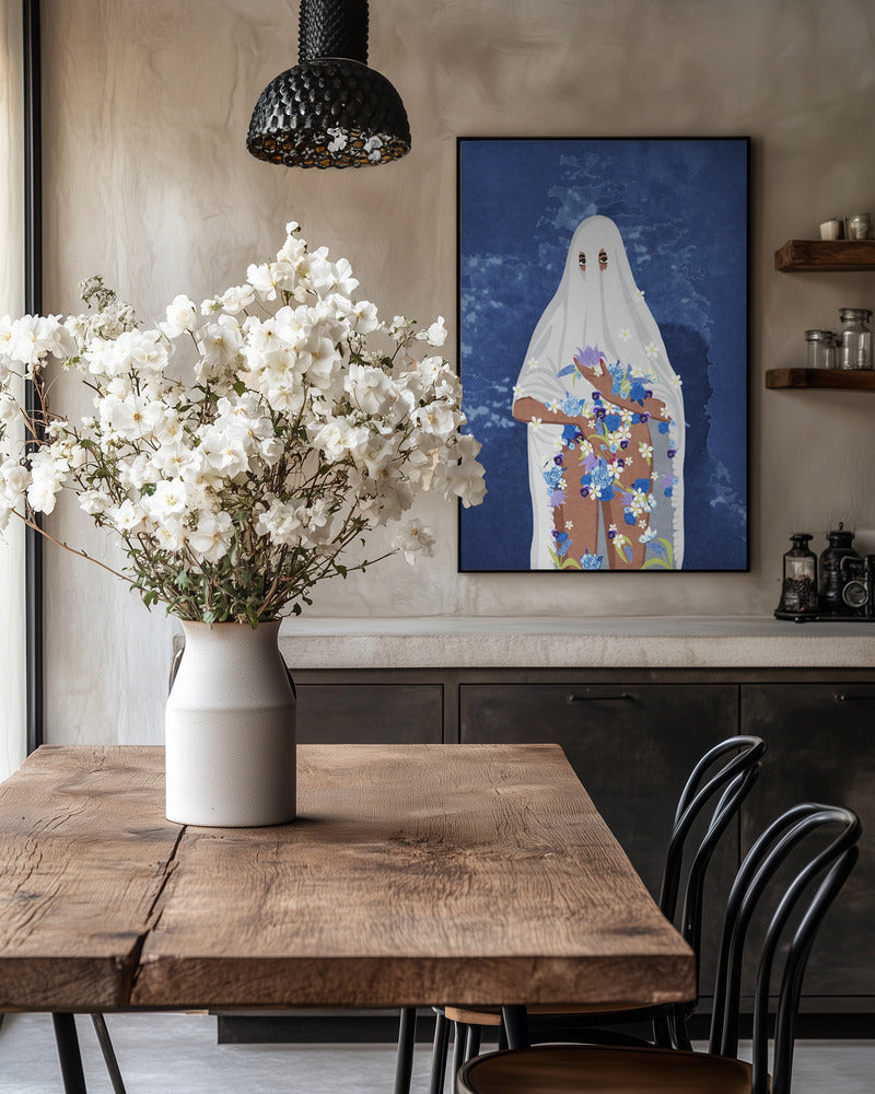Blomsterdækket spøgelse
