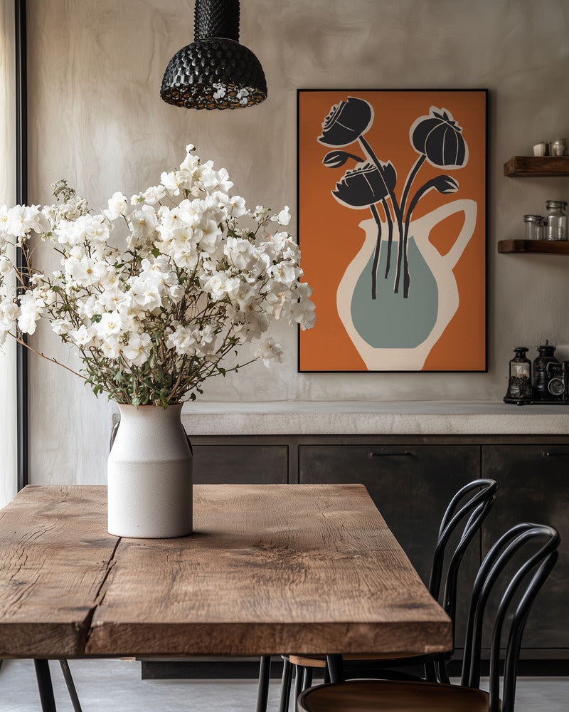 Blomster i Kande