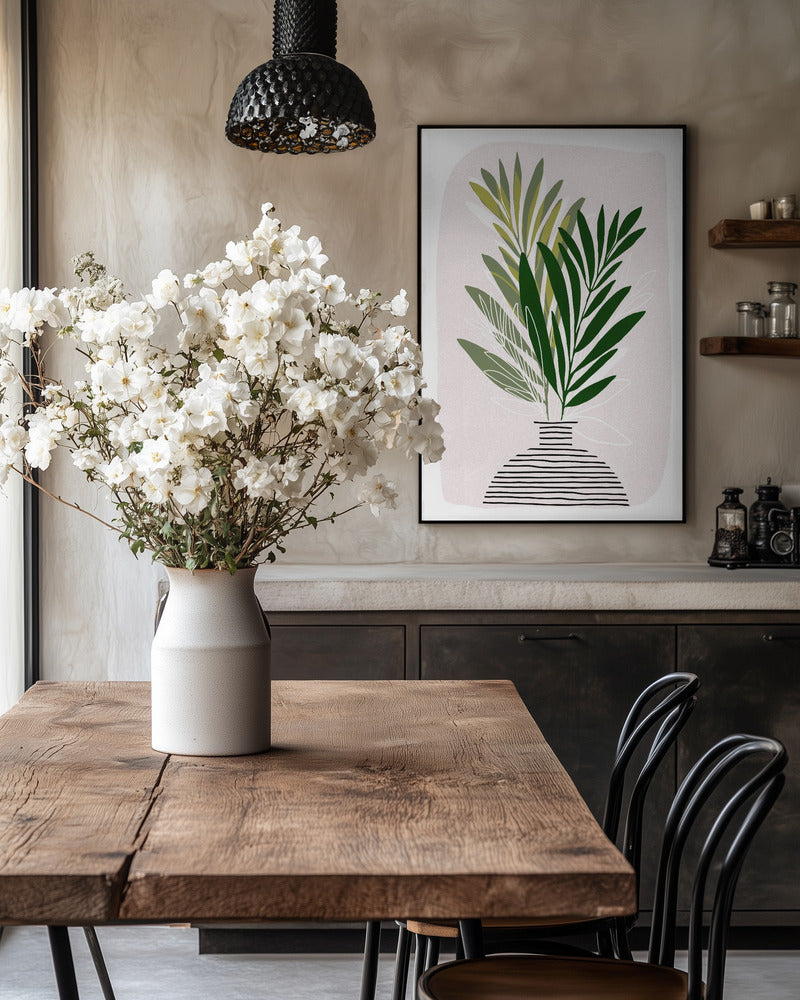 Vase med planter
