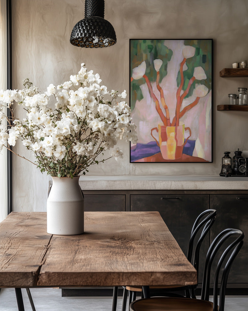 Blomster i vase