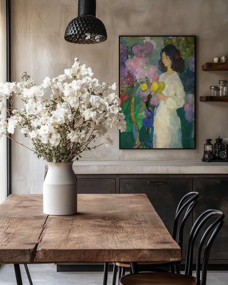 Kvindens blomsterbind