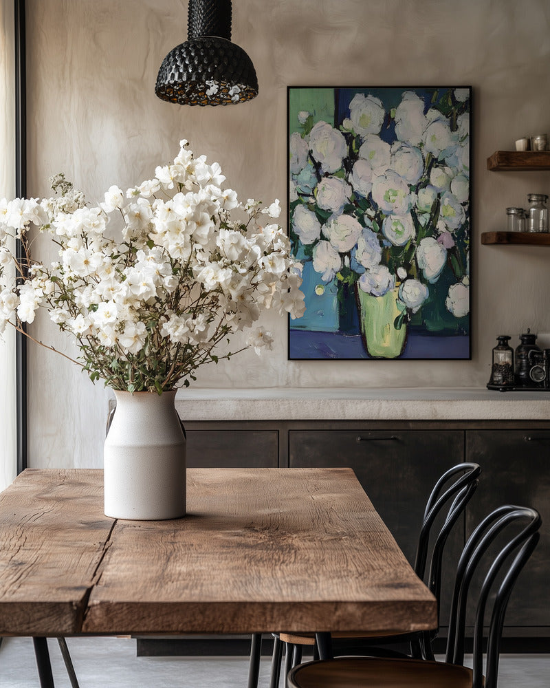 Lyserøde blomster