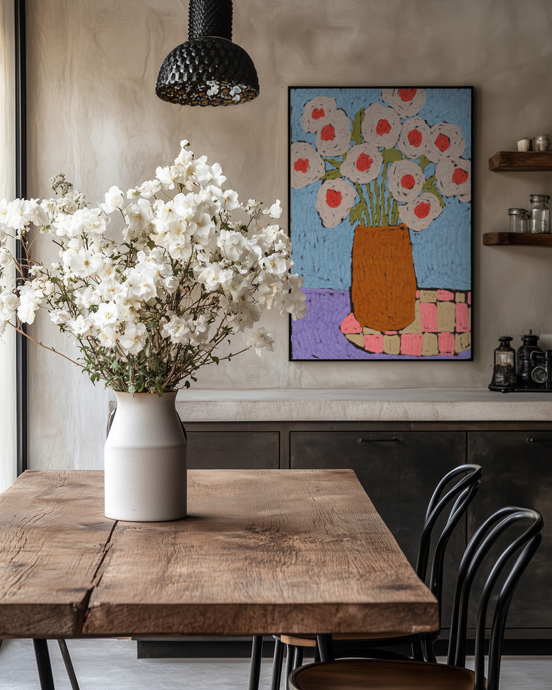 Rosen i Vase