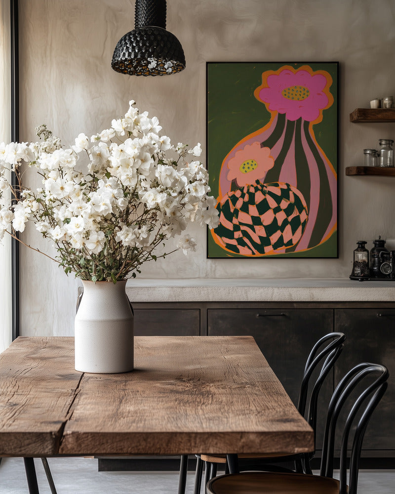 Blomster i vase