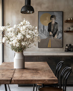 Kvindelig figur på vej