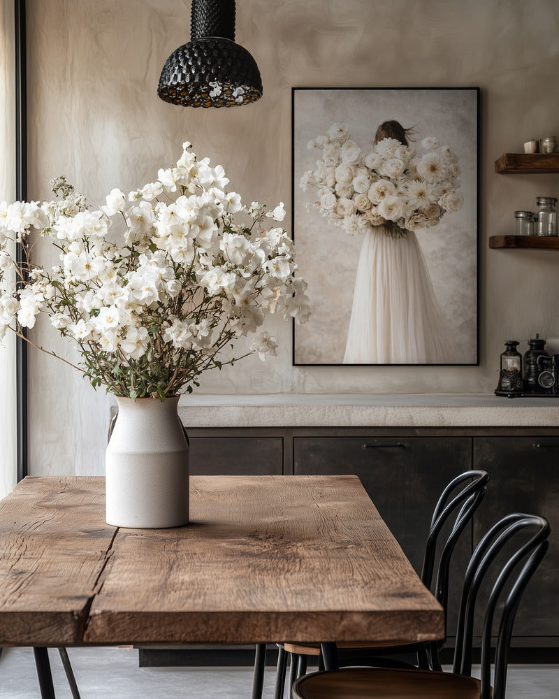 Bramfuld blomsterbuket