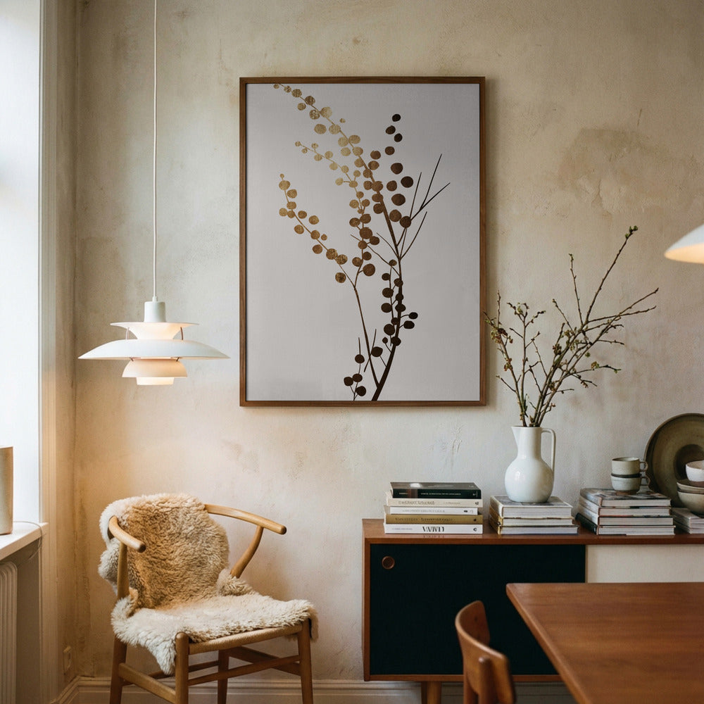 Guldgrene med kugler