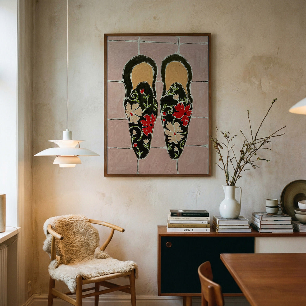 Blomstrede klipklapper