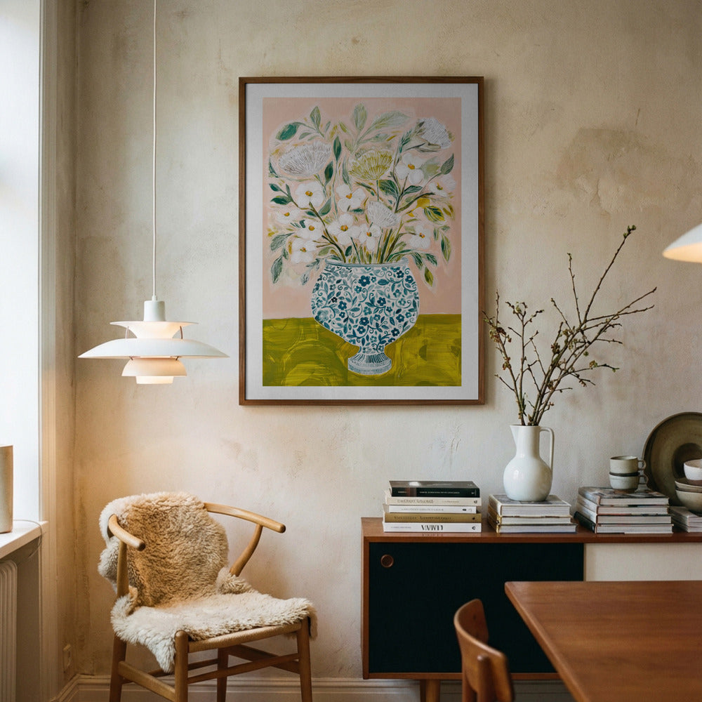 Blomster i vase