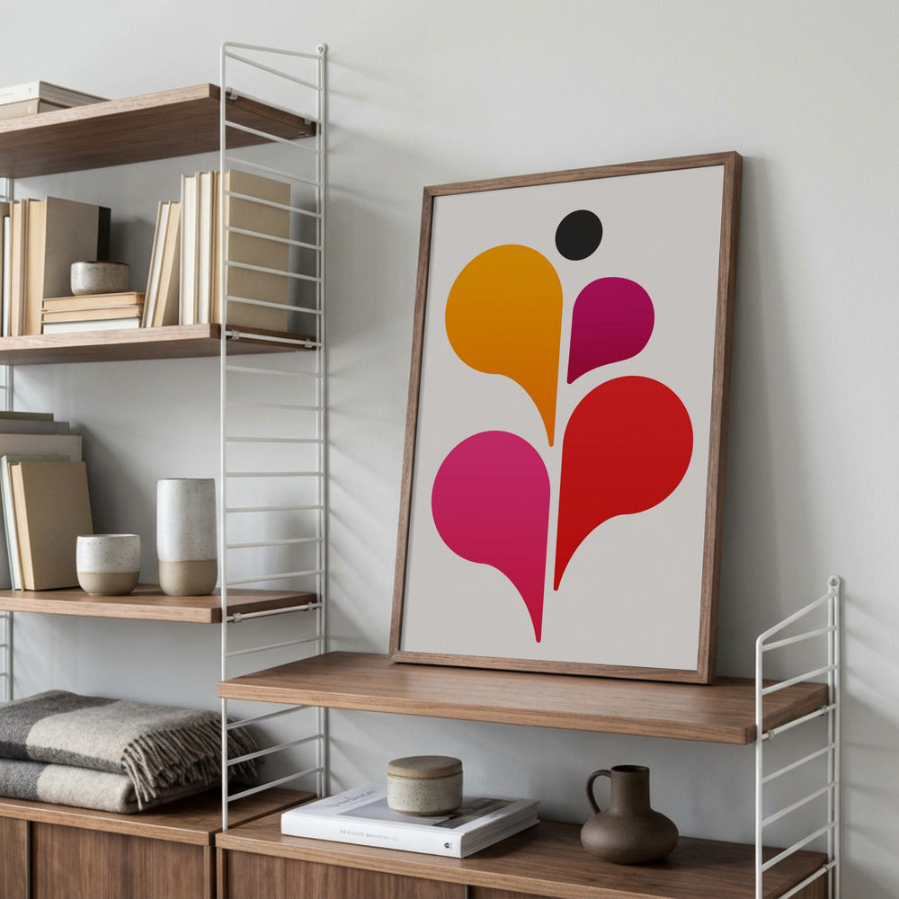 Farvestrålende dråber