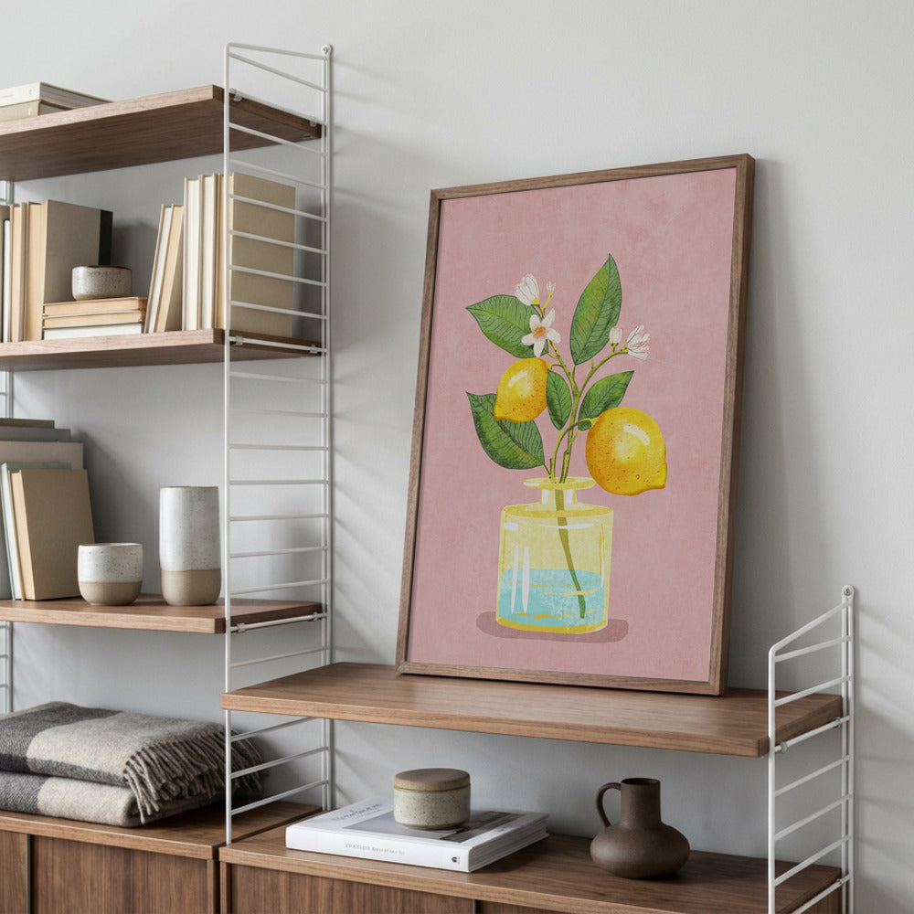 Citrusgrene i vase