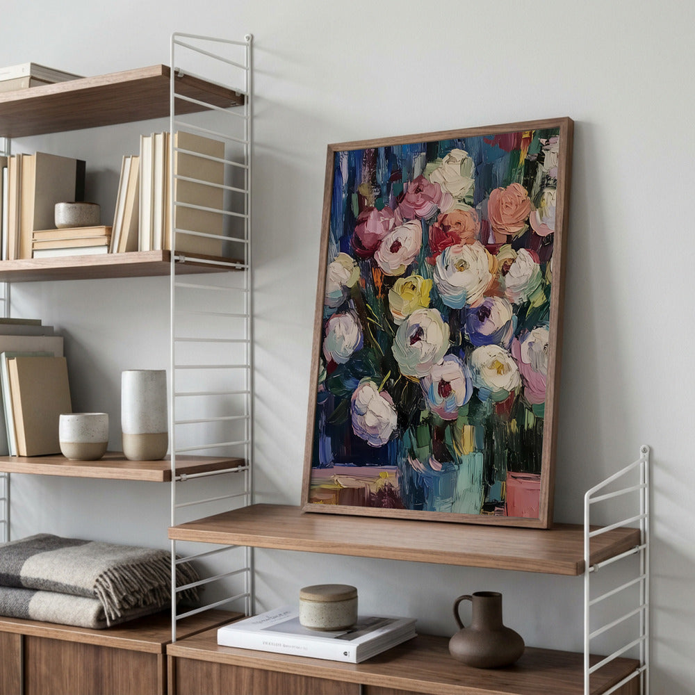 Vibrerende blomsterbuket