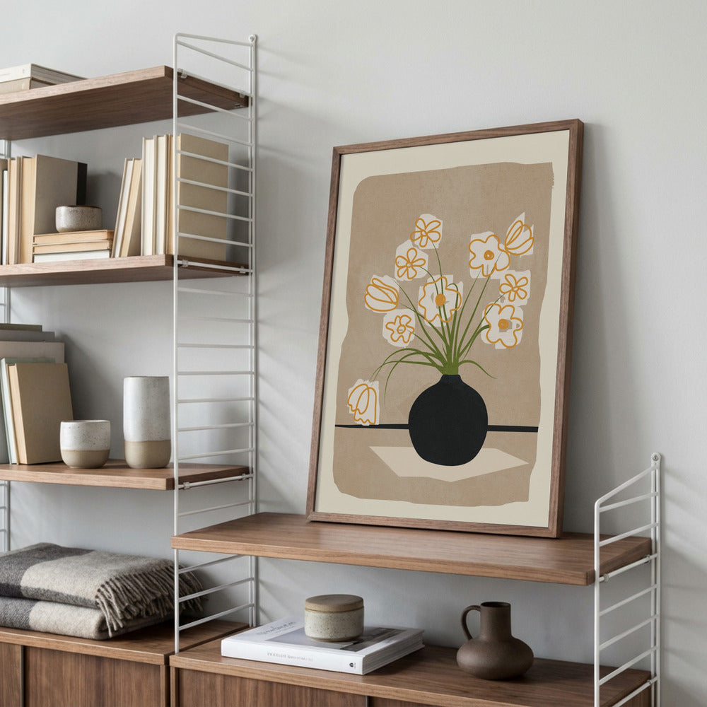 Blomster i vase