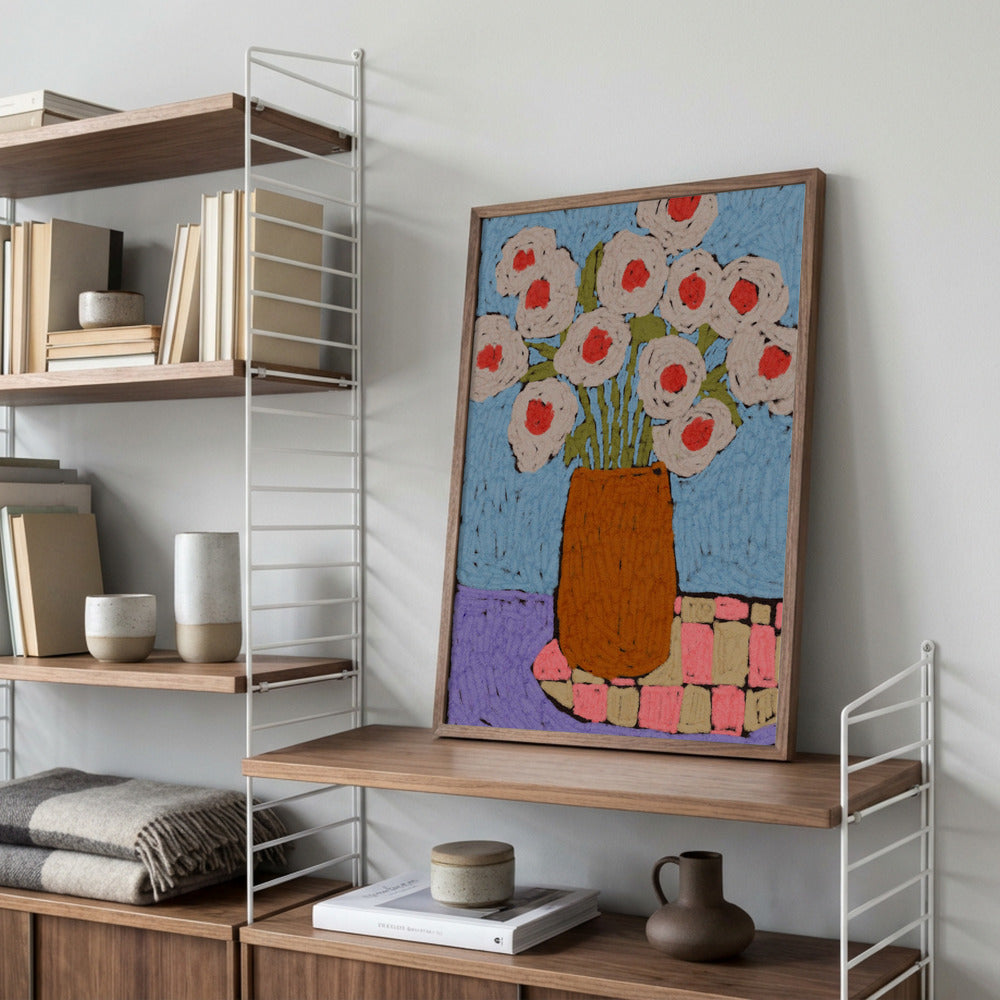 Rosen i Vase