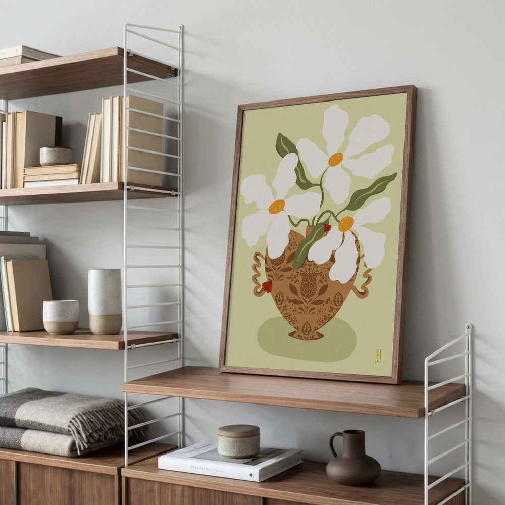 Finurlig blomsterhjerte