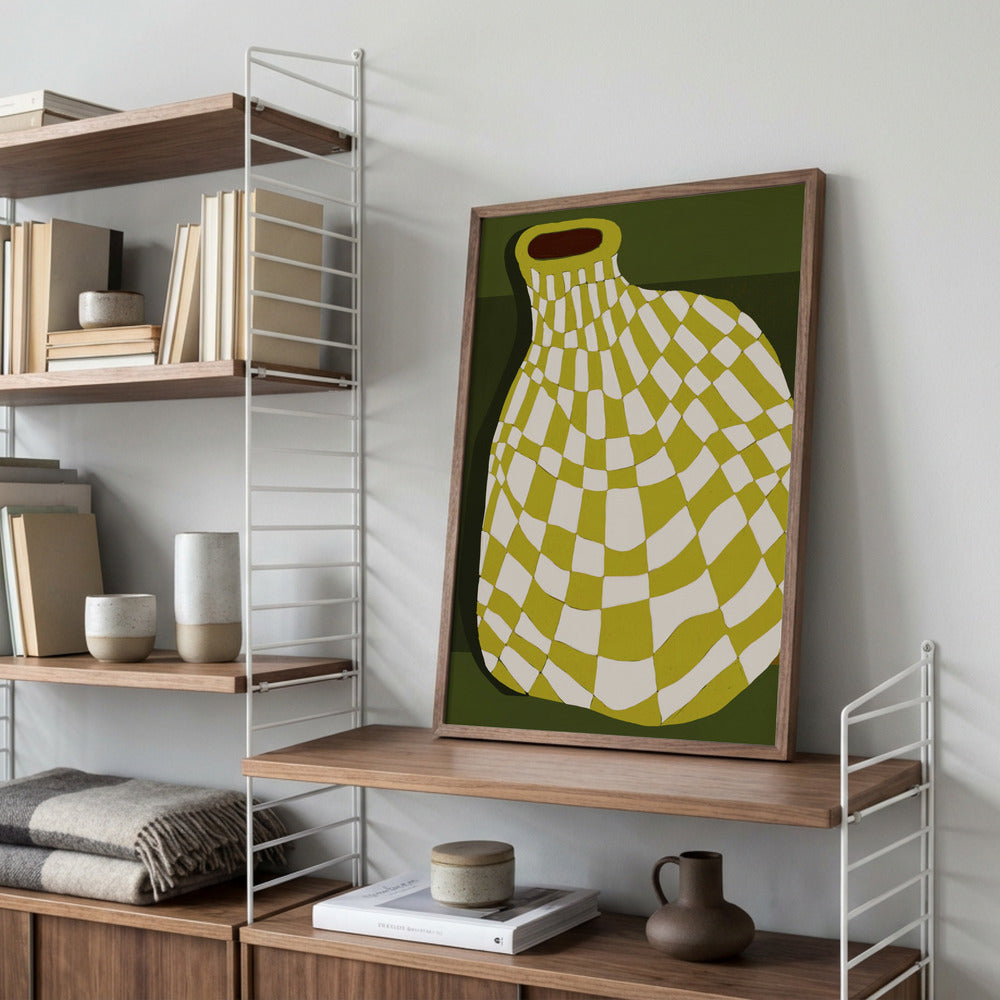 Abstrakt ternet krukke